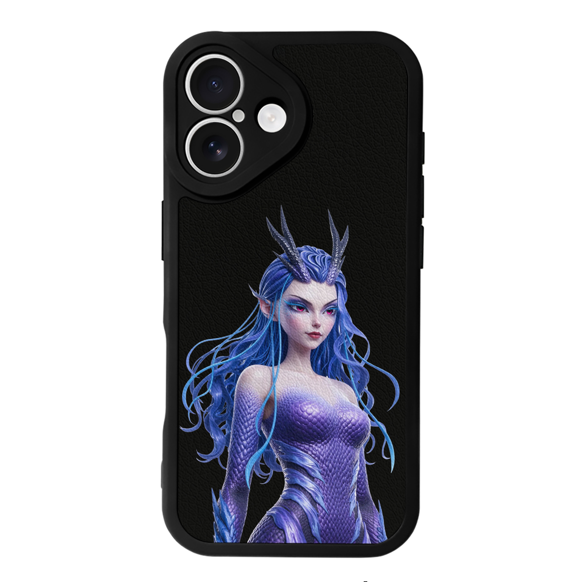 （画像用） Ne Zha 2 ナタ 魔童の大暴れ 【iPhone 16シリーズ対応】シリコンスマホケース（レザー調） 材質：シリコン